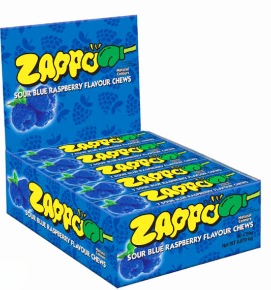 Zappo sour blue raspberry