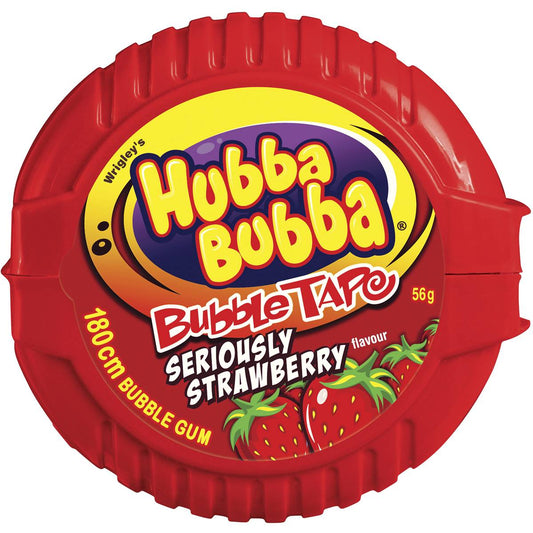 Hubba bubba tape strawberry
