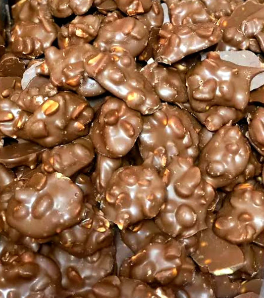 Milk chocolate peanut clusters