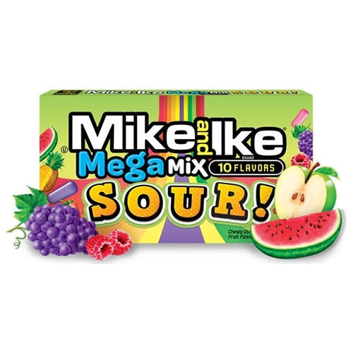 Mike and Ike mega Sour mix