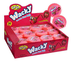 Wacky Bubble gum strawberry