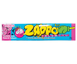 Zappo sour bubblegum